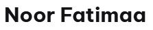 Noor Fatimaa Logo