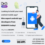 Mobile app development Dubai