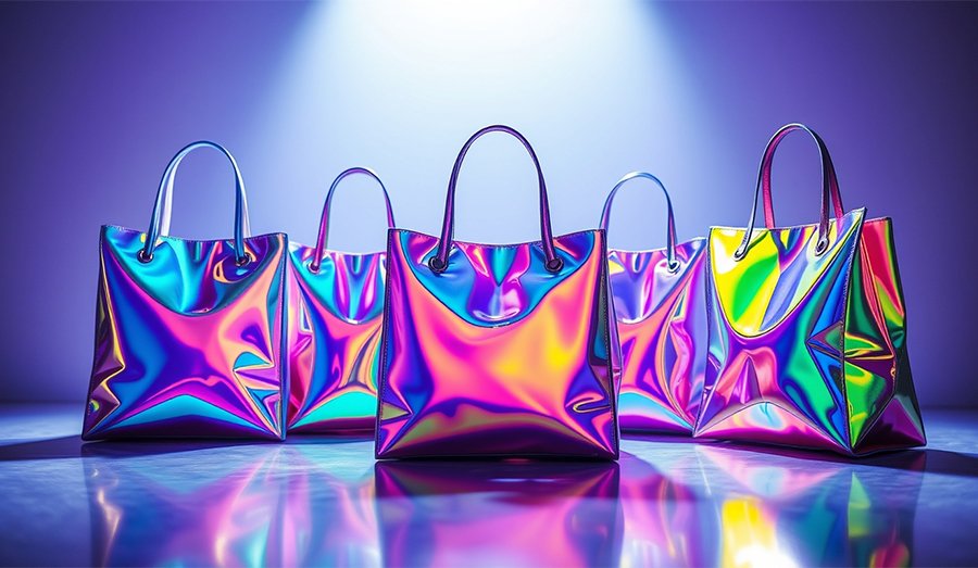 Custom holographic bag