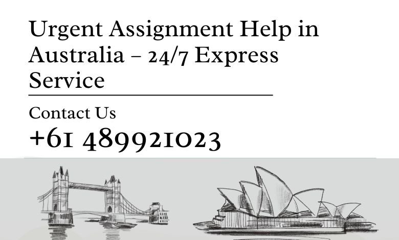 Urgent Assignment Help in Australia