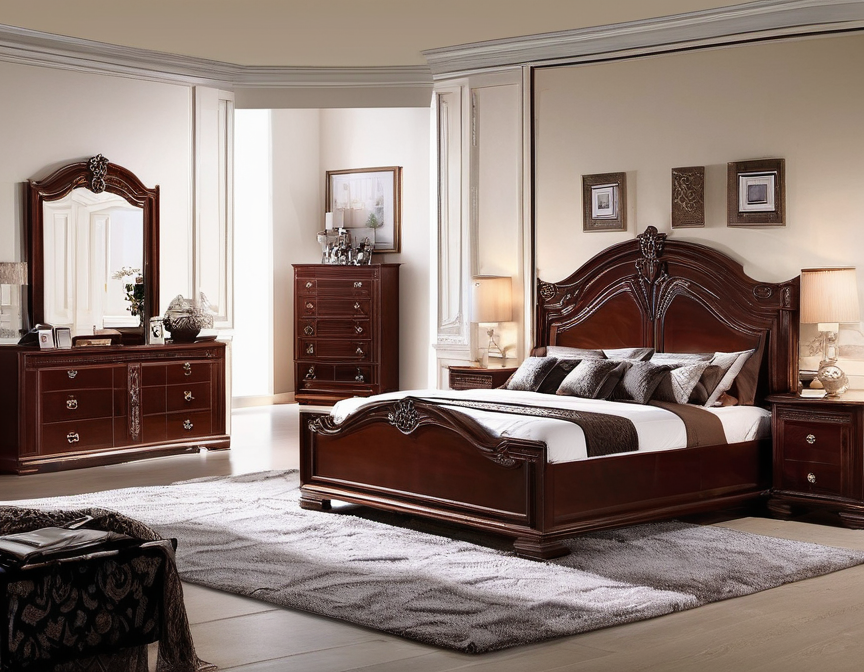 king bed